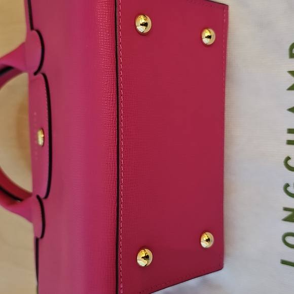 Longchamp Fuchsia HandBag - Picture 9 of 10